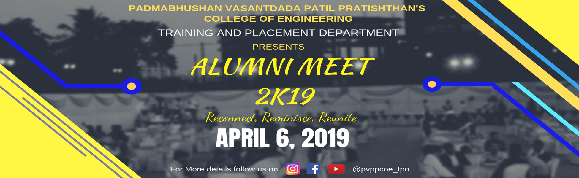 ALUMNI MEET 2K19 Registration